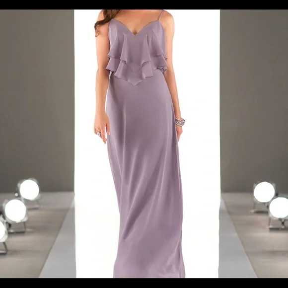 SORELLA VITA | Dresses | Sorella Vita Lilac Bridesmaidpromspecial Occasion  Dress Ruffle Top Nwt | Poshmark